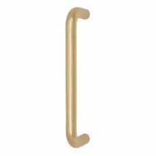 Hampstead 19mm D-Bar Door Pull Handle - Bolt Fix - 229mm Centres - PVD Brass
