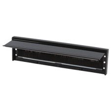 Stormguard Internal Letter Box Draught Seal With Flap - 292 x 75mm - Black
