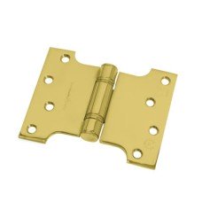 Enduro Max Parliament Hinge - 102 x 75 x 127 x 3.5mm - PVD Brass - Pair Enduro Max Parliament Hinge - 102 x 75 x 127 x 3.5mm - PVD Brass - Pair