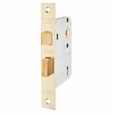 ERA 3 Lever Sashlock - 76mm Case - 57mm Backset - Polished Brass 