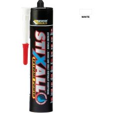 Everbuild Stixall Extreme Power Multi-Purpose Building Sealant & Adhesive - 290ml - White Everbuild Stixall Extreme Power Multi-Purpose Building Sealant & Adhesive - 290ml - White