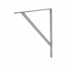 Exel Strong Shelf Bracket with Centre Stay - 455 x 405mm - Grey