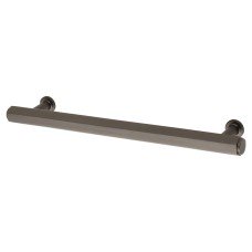 Alexander & Wilks Vesper Hex 14mm T-Bar Cabinet Pull Handle - 160mm Centres - Dark Bronze