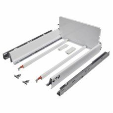 Blum TANDEMBOX ANTARO BLUMOTION Soft Close Pan Drawer - (H) 203mm x (D) 650mm x (W) 450mm - White