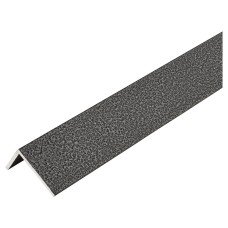Rothley 2500mm Aluminium Angle - Unequal Sided - 15.5 x 27.5 x 1mm - Pewter Effect