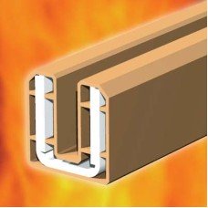 System 90 Plus Intumescent Glazing Seal For Glazed Screens and Fire Doors - 2100mm Length - White