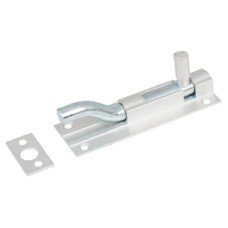 Exel Necked Barrel Bolt - 76 x 25mm - Brushed Aluminium