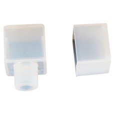 Integral LED End Cap From Left/Right End for 13 x 12mm Top Bend Neon Strip Light - Pack of 5