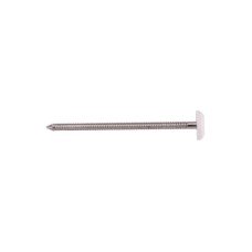 TIMCO Polymer Headed Pins - 25mm Length - White - Pack of 250