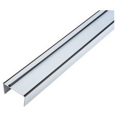 FrameFit Bottom Door Fire Seal Carrier - FD60 - 1m - Silver FrameFit Bottom Door Fire Seal Carrier - FD60 - 1m - Silver