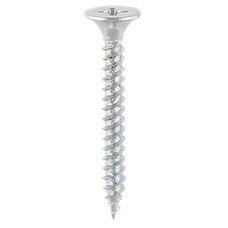 TIMCO Fine Thread Bugle Head Drywall Screws - 3.5 x 25mm - Zinc - Pack of 1000 TIMCO Fine Thread Bugle Head Drywall Screws - 3.5 x 25mm - Zinc - Pack of 1000