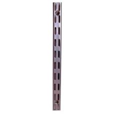 elfa Twin Slot Shelving System - Shelf Wall Upright - 2396mm Length - Platinum
