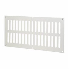 Exel Plain Slotted Vent - 305 x 152mm - 11590mm² Free Air Flow - Satin Aluminium