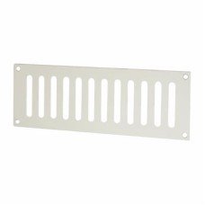 Exel Plain Slotted Vent - 229 x 76mm - 4800mm² Free Air Flow - Satin Aluminium