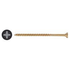 SPAX Yellox Pozi Countersunk Wood Screws - 5.0 x 90mm - Yellow Zinc - Pack of 100