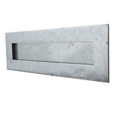 Olde Forge Letter Plate - 324 x 108mm - Pewter