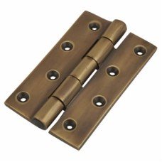 Olde Forge Butt Door Hinge - 100 x 60 x 4.5mm - Antique Bronze - Pair