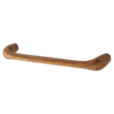 Exel Keswick 7mm D-Bar Cabinet Pull Handle - 128mm Centres - Antique Brass