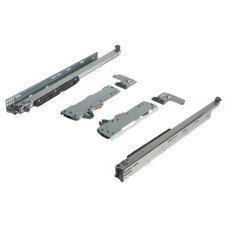 Blum TIP-ON Push to Open BLUMOTION Soft Close Drawer Runner - Double Extension - 700mm Length - 70kg