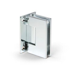 Bohle Bilbao Basic Glass to Wall Shower Hinge - Double Sided - 8-12mm Glass - Polished Chrome