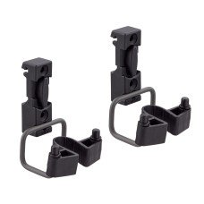 elfa Garage+ Storage Top Track System - Large Tool Holder for Storage Track - Matt Grey - Pack of 2