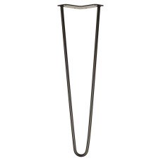 Exel Hairpin Leg - 2 Pin - 500mm Height - Black - Pair