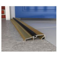 Exitex Narrow Slimline Threshold - 1829mm Length - Inward/Outward Opening Doors - Gold Anodised Exitex Narrow Slimline Threshold - 1829mm Length - Inward/Outward Opening Doors - Gold Anodised