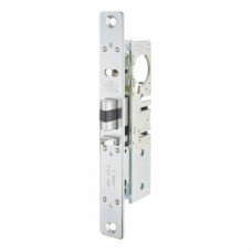 Adams Rite 4720 Screw Cylinder Deadlatch - 38.1mm Backset - 54.4mm Case - For Timber - Zinc Plated