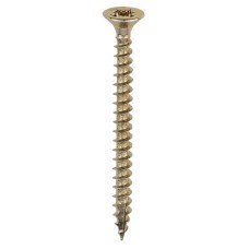 TIMCO Classic Pozi Countersunk Wood Screws - 3.5 x 40mm - Yellow Zinc - Pack of 200