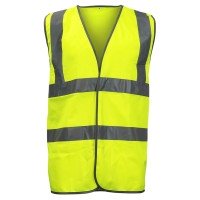 TIMCO Hi Visibility Vest - Yellow - Medi...