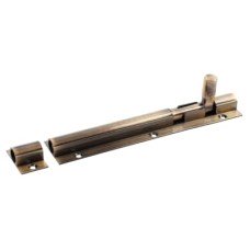 Exel Straight Barrel Bolt - 100 x 32mm - Antique Brass 