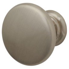Crofts & Assinder Monmouth Round Cabinet Knob - 38mm Diameter - Brushed Satin Nickel