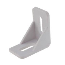 Angle Bracket - 24 x 35mm - White - Pack of 50