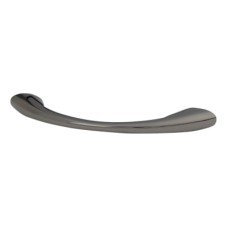 Exel Vali Bow Cabinet Pull Handle - 96mm Centres - Black Nickel
