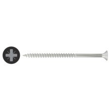 Reisser R2 Retinox Pozi Countersunk Wood Screws - 5.0 x 80mm - A2 Stainless Steel - Pack of 200