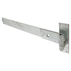 Heavy Duty Hook & Band Gate Hinge - 760 x 60mm - Galvanised - Pair