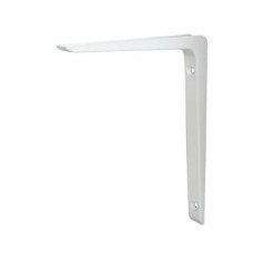 Exel Aluminium Shelf Bracket - 200 x 250mm - White