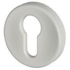 Hoppe AR600/27 Nylon Escutcheon - 52mm Diameter - Euro - Diamond White - Pair Hoppe AR600/27 Nylon Escutcheon - 52mm Diameter - Euro - Diamond White - Pair