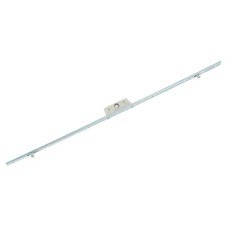 Avocet Single U-Rail Offset Espagnolette uPVC Window Lock - 600mm Length - 20mm Backset - 8mm Cam