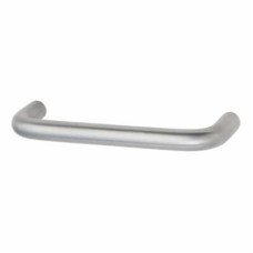 Exel 9mm D-Bar Cabinet Pull Handle - 96mm Centres - Satin Chrome