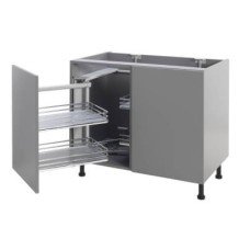 Soft Close Corner Organiser Plus - Left Hand - Fits to Cabinet Width 900/1000mm