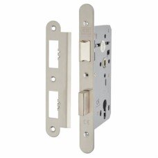 Union JHD72ESL Heavy Duty DIN Euro Escape Sashlock - 90mm Case - 60mm Backset - Radius - Stainless