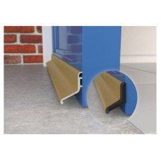 Exitex Slimline Rain Deflector & Drip Weather Bar - 914mm Length - Inward/Outward Opening - Gold