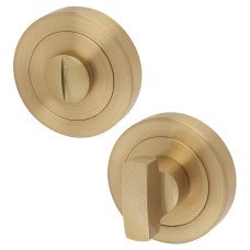 Serozzetta by Carlisle Brass Varese Bathroom Turn & Release - 50mm Diameter - Satin Brass