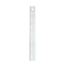 elfa Twin Slot Shelving System - Shelf Wall Upright - 316mm Length - White