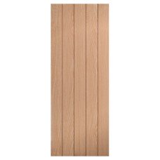LPD Wexford 5 Panel Unfinished Solid Internal FD30 Fire Door - 1981 x 686 x 44mm - Oak 