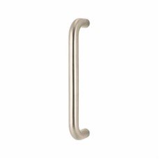 Hampstead 22mm D-Bar Door Pull Handle - Bolt Fix - 250mm Centres - 316 Satin Stainless Steel