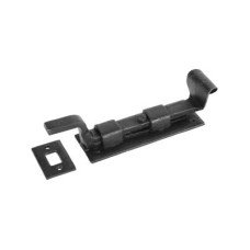 Olde Forge Necked Barrel Bolt - 105 x 32mm - Antique Black Iron