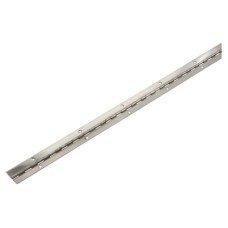 Exel Continuous Piano Hinge - 1800 x 32 x 1mm - Polished Stainless Steel