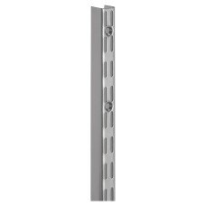elfa Top Track System - Hanging Wall Bar Extension - 1148mm Length - Platinum elfa Top Track System - Hanging Wall Bar Extension - 1148mm Length - Platinum